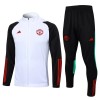 Manchester United Ensemble Vestes d'Entraînement 2023-24 Blanche Pour Homme